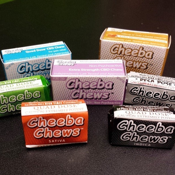 Cheeba Chew - Indica 70mg - Lifted Health & Wellness - Medical Marijuana Menu | Medicinal Cannabis Pot Weed Directory